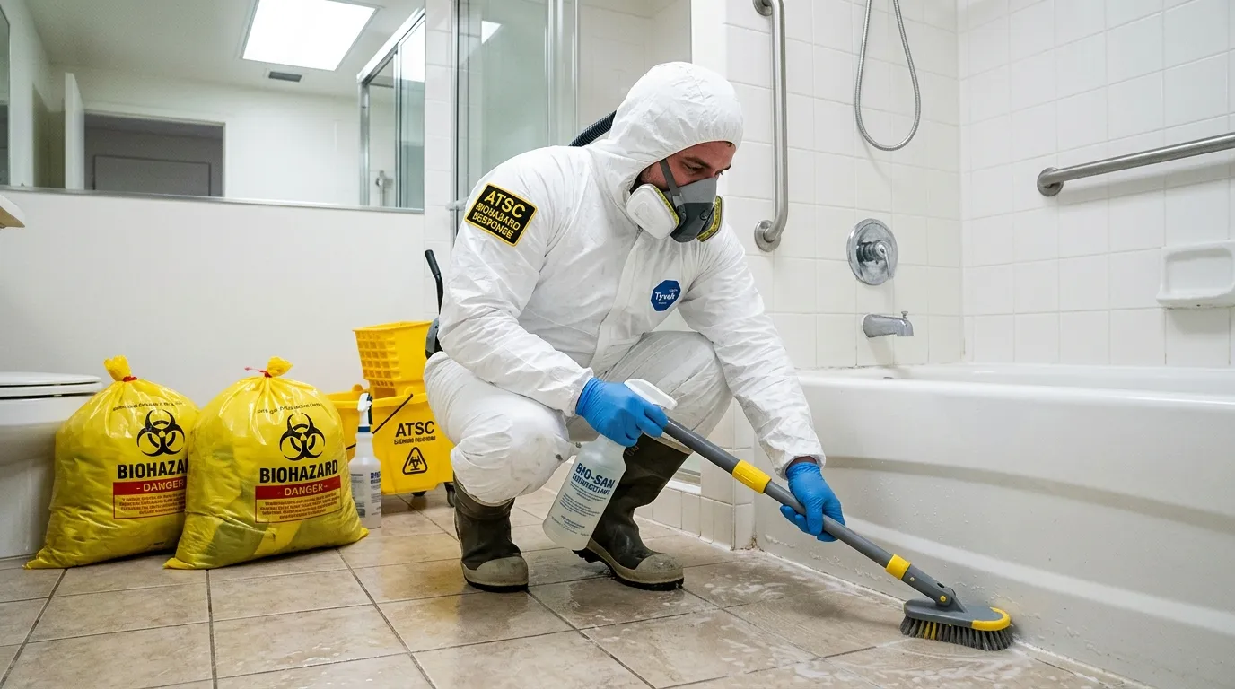 Decontamination equipment deployed for Blood Cleanup in King City